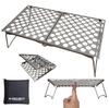 Titanium Table Foldable Compact Outdoor Table Ideal Size for Mountain Climbing Solo Camping UL TITANIUM TABLE In N-project (S) / / / [Made Japan]