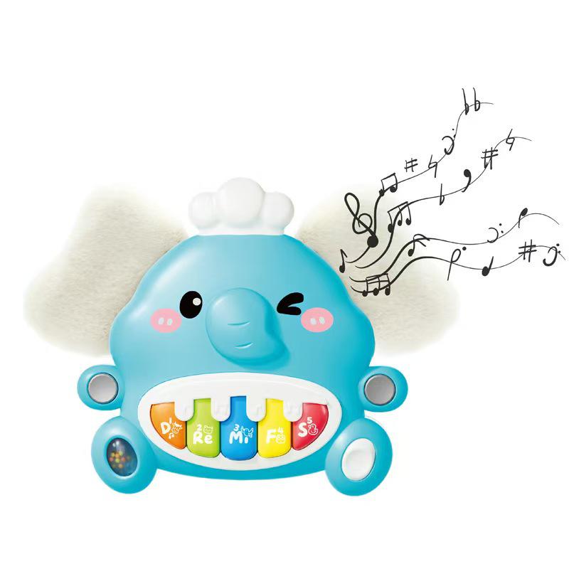 Multifunctional Baby Electronic Keyboard with Lights - Early Education and Singing Musical Instrument