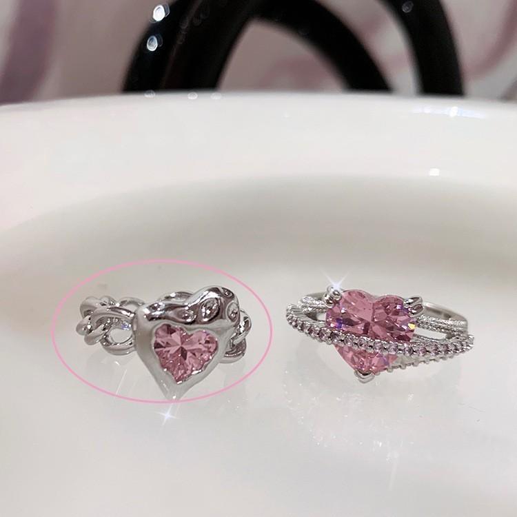 Уникальное металлическое кольцо с дизайном иризирующего лунного камня, регулируемый открытый стиль для женщин