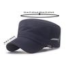 Быстросохнущая кепка, летняя сетчатая пористая плоская верхняя часть, защита от солнца и солнцезащитная кепка с утиным язычком, простые универсальные повседневные шляпы