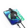 Ugreen Bluetooth 5.0 FM Transmitter for Car, MP3, 3-Port USB Charger, TF Micro SD Compatible, 4.8A Black (CD229)