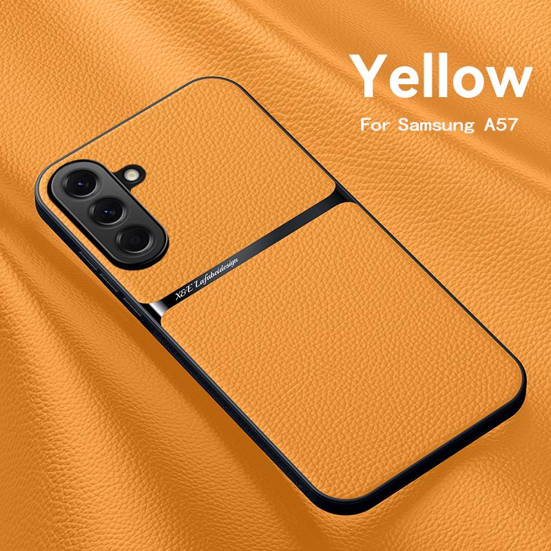 EUCAGR Роскошный чехол-книжка из ПУ-кожи для Samsung Galaxy A37/A57 Магнитный чехол-ракушка для Samsung Galaxy A37/A57 Задняя крышка