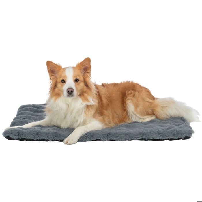 Matelas pour chien - TRIXIE - Elli - Gris - 90×70 cm - Carré