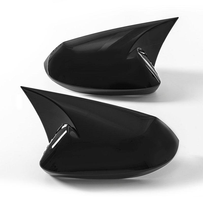 Рифмированный чехол для зеркала заднего вида, крышка из АБС-пластика, карбоновый корпус, волокно, ремонтная сторона для Toyota Corolla, седан, хэтчбек