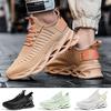 Мужские модные кроссовки, удобная повседневная обувь, мужские кроссовки с цветной строчкой, дышащая спортивная обувь