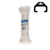 Cordon Tressé Étendoir – Polypropylène Blanc – 4,5 Mm X 25 M – Résistant Extérieur - 87804