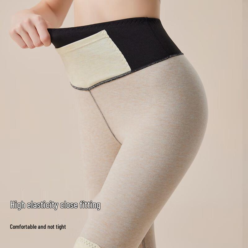 GUJIN Женские термолеггинсы с высокой талией и поддержкой коленей