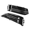 2pcs Front Bumper Lower Grille Black 8W0807681F Replacement Fit for A4 S4 B9 20162018