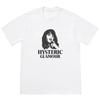 Высококачественная трендовая женская одежда с коротким рукавом Hysteric Glamour Американская ретро футболка Уличная культура Бренд Tide Футболка Ниша
