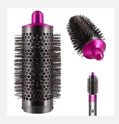 2025 Цилиндрическая расческа и адаптер для Dyson Airwrap Styler / Аксессуары для сверхзвукового фена, инструмент для завивки волос, розово-красный и серый