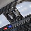 ABS Carbon Fiber Overhead Reading Light Trim Frame Cover For Subaru WRX -24