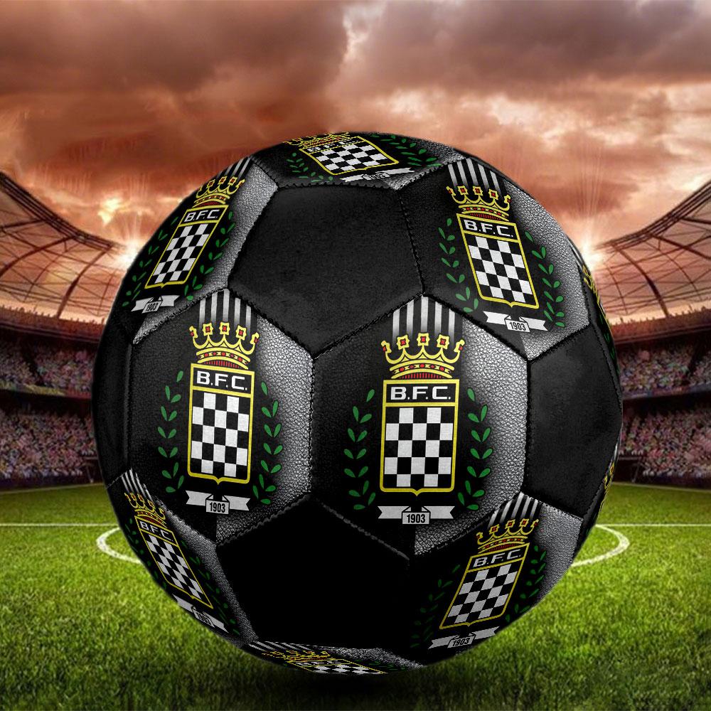 Boavista FC Size 5 Soccer Ball, Machine-Stitched PVC, Durable & High Bounce, All Ages Fit, fan merchandise, matches & outdoor use.