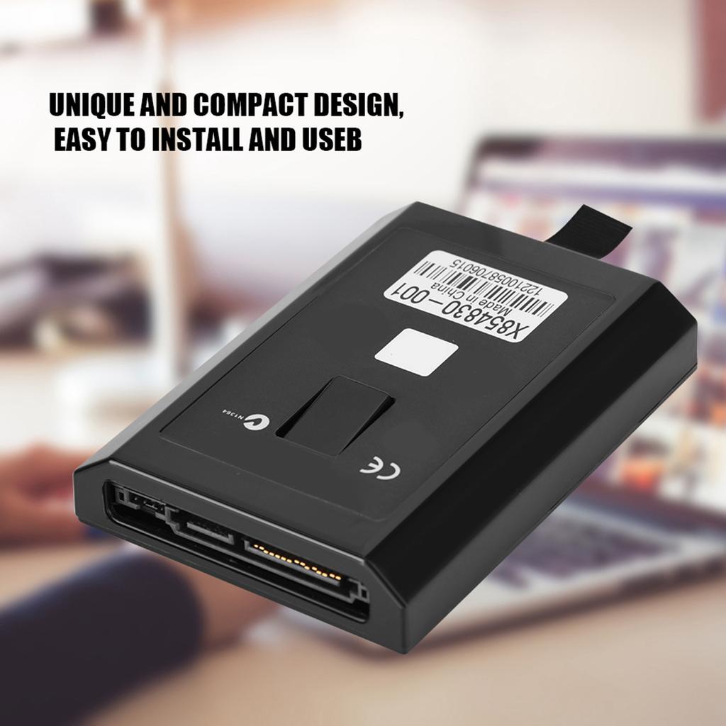 HDD Hard Drive Disk Kit for XBOX 360 Internal Slim Black 320GB