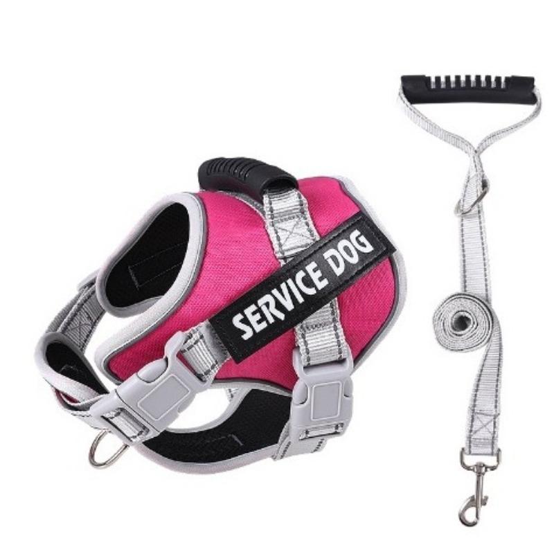 Новая большая шлейка для собак, со светоотражающими элементами для ночи и дышащая, взрывозащищенная, ударопрочная и с защитой от побега.