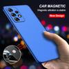 Магнитный автомобильный держатель, жесткий ультратонкий чехол A53 A 53 5g для Samsung Galaxy A53 A 53 5g A53s 4g, защитный чехол для камеры