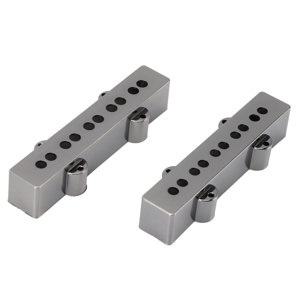 1 пара чехлов для звукоснимателей бас-гитары, 5-струнная электрическая бас-гитара, сменные аксессуары, пластик с хромовым покрытием