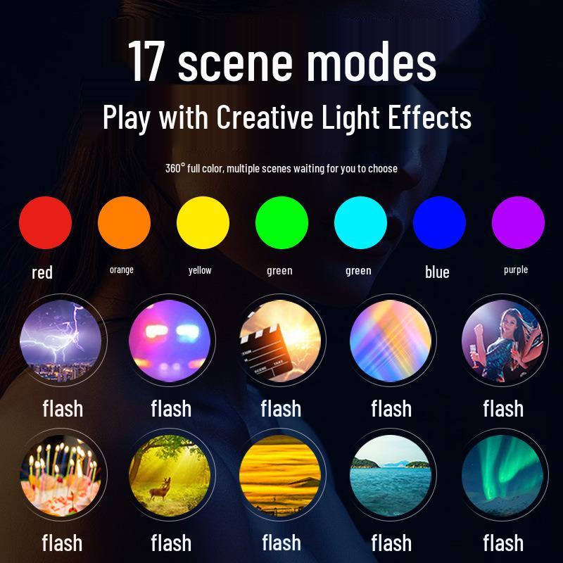 Nail Art & Calligraphy Adjustable Fill Light Stand for Photography & Live Streaming