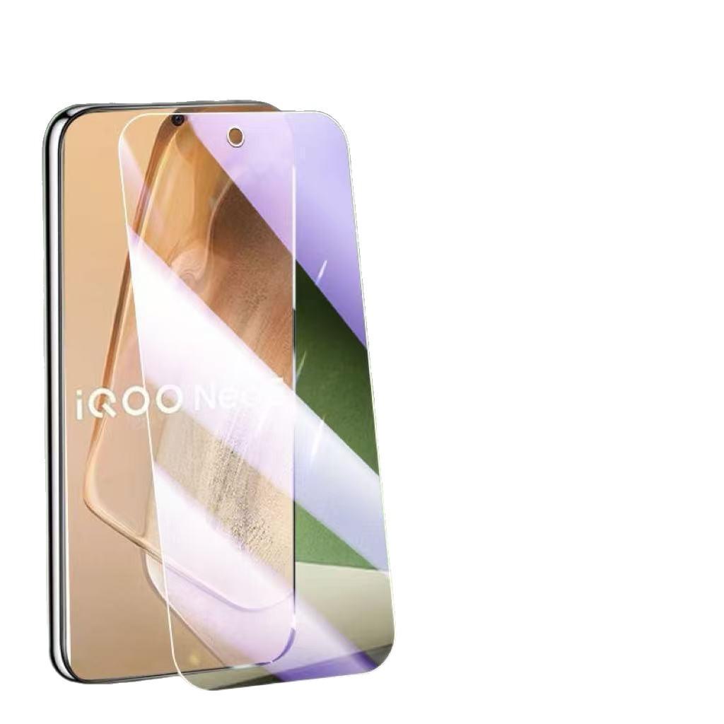 Закаленное защитное стекло iQOO Neo5 для Neo5 Vitality, Neo5s и Neo5 SE - Полное покрытие, HD, Ударопрочное.