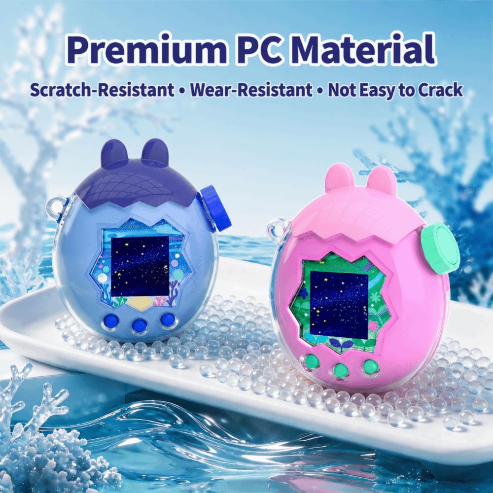 with Knob Cover Protective Case PC Replacement Shell for Tamagotchi Paradise Accessories