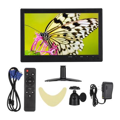 10,1-дюймовый широкоэкранный ЖК-монитор HD 1080P с входом HDMI VGA BNC AV (100‑240 В)