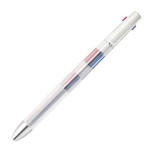 Zebra Multicolor Ballpoint Pen Bren 3C Find Mechanism 0.5mm 3 Colors White Axis B3AS88-FM-W