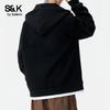 Мужская толстовка с капюшоном свободного кроя серии S&K Baleno