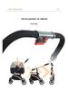 BNDC Universal Large Space Foldable Pet Stroller for Cats and Dogs