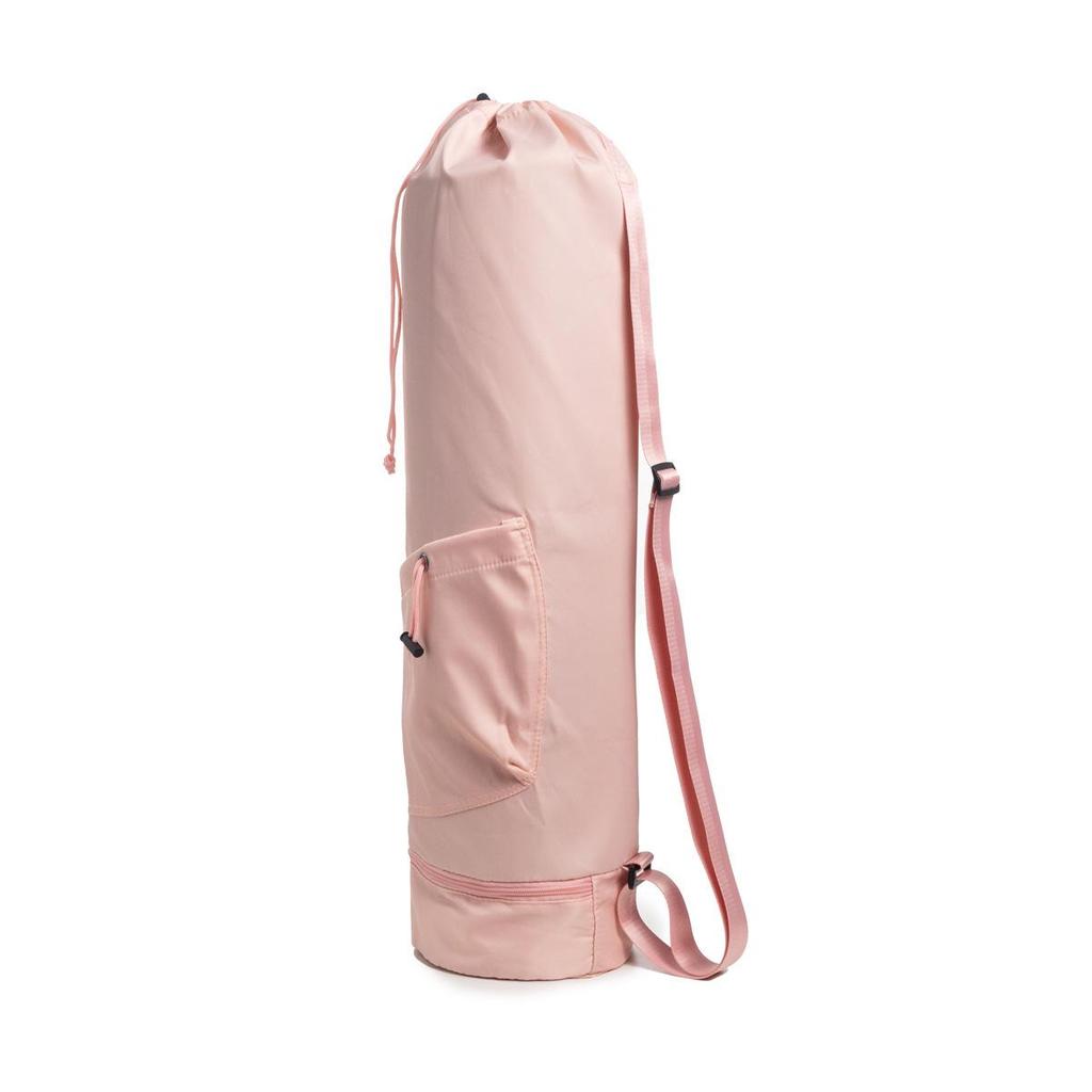 Сумка для коврика для йоги с держателем для бутылки с водой и влажным мешком