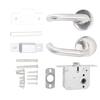 Handle Locks Stainless Steel Safety Passageway Door Handle Lock for Fire Emergency Exit Corridor