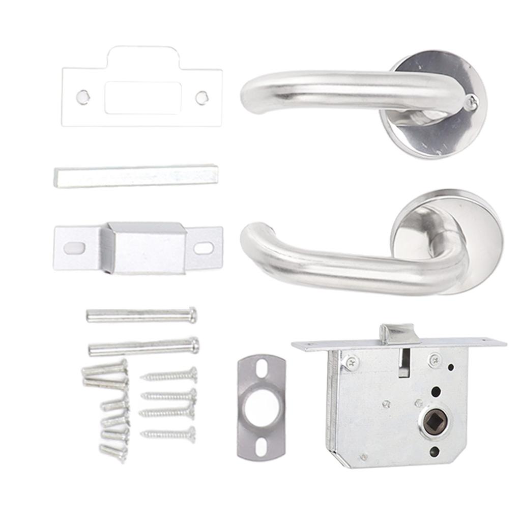 Handle Locks Stainless Steel Safety Passageway Door Handle Lock for Fire Emergency Exit Corridor