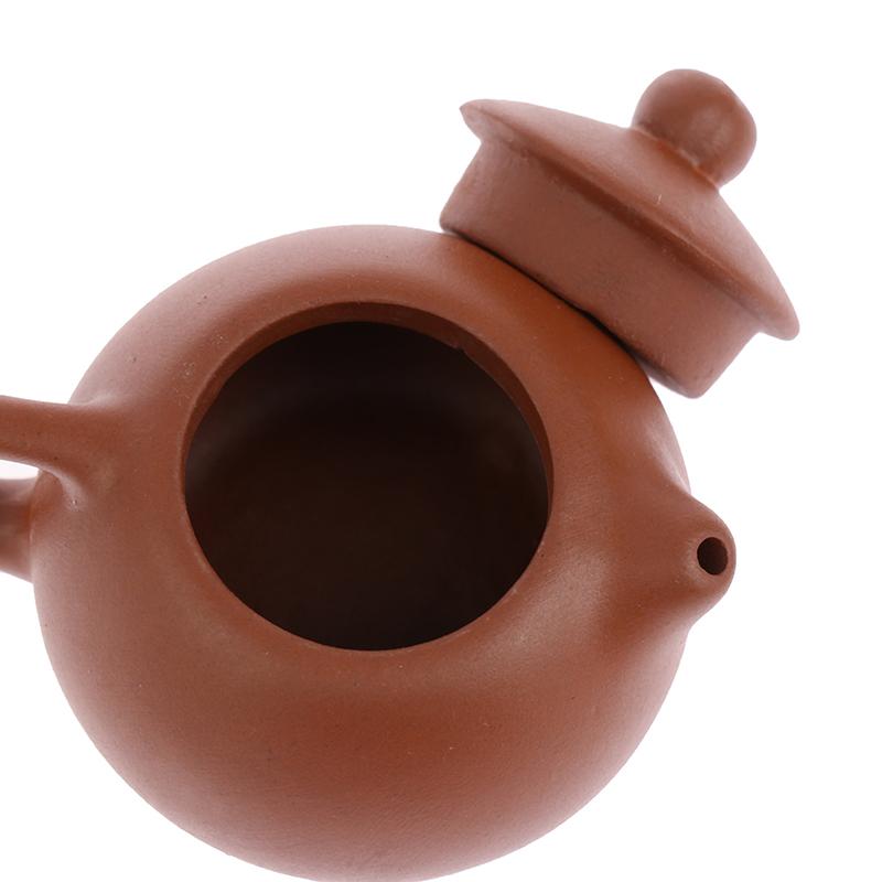 1 шт. фиолетовый глиняный чайник для чая, карманный чайный набор для домашних животных, украшения для чая
