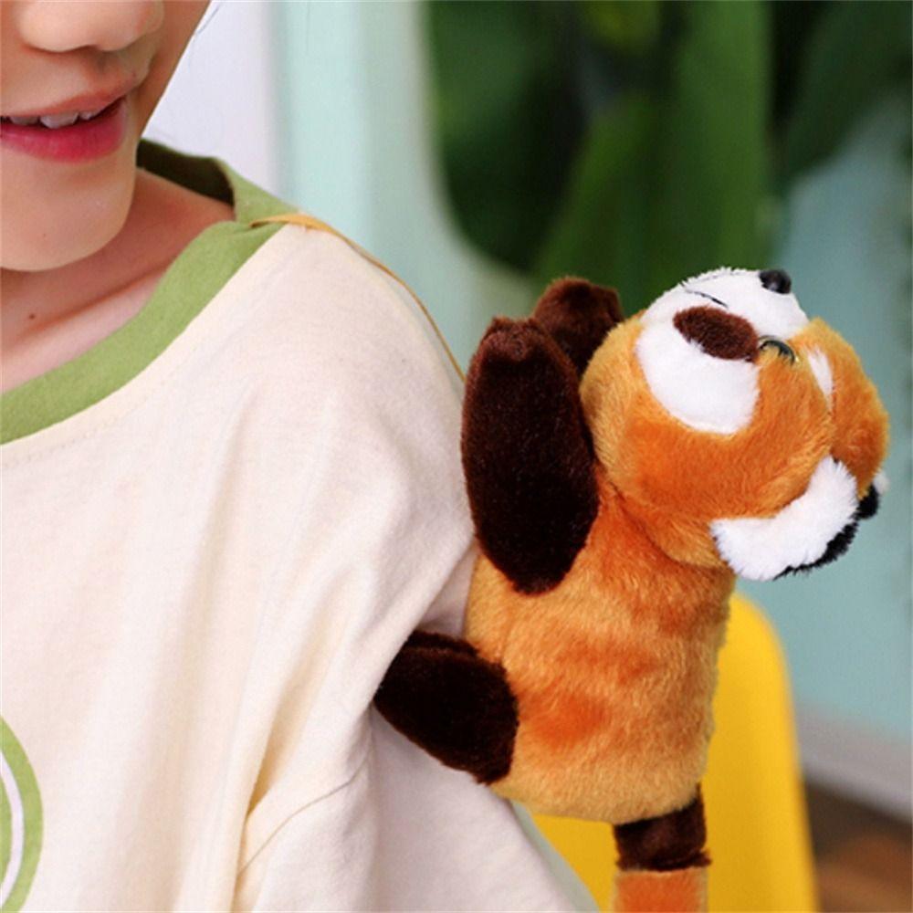 Енот Магнитная Плечевая Плюшевая Панда Тигр Животное Плюшевая Игрушка Плечевая Плюшевая Кукла Мальчики Девочки