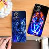 Неоновый чехол для мобильного телефона с тигром для Realme 15 14 13 12 11 10 9 Pro Plus T i Lite 5G Цветная печать Чехол Чехол Красивый