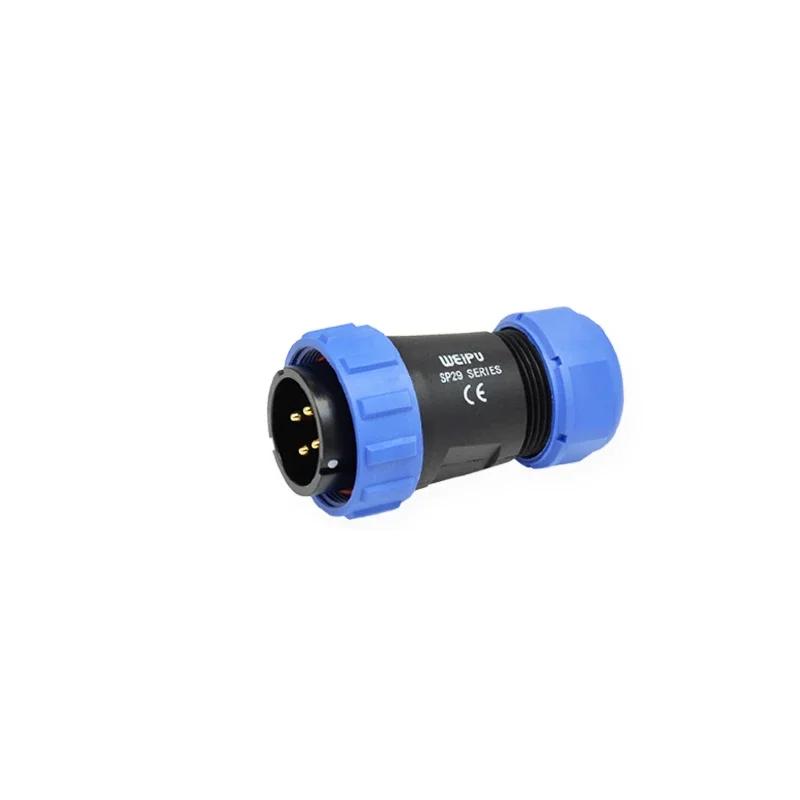 WEIPU SP2910/P+SP2913/S IP68 Power Electrical Connector 2Pin-35Pin Aviation Soldering Male Plug Female Socket for Electrical Eng
