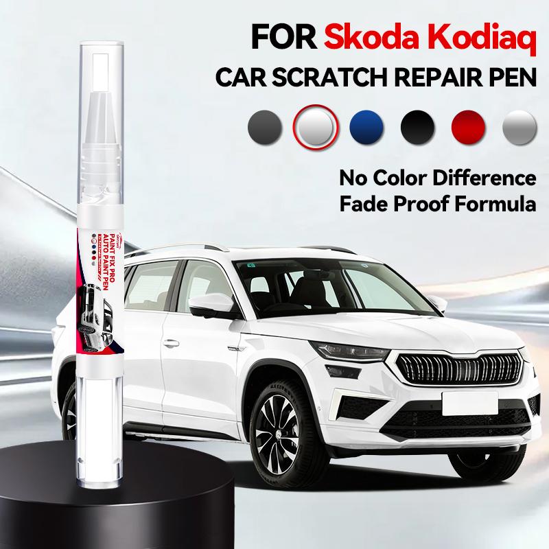 2026 Горячие Автоаксессуары Для Skoda Kodiaq 2016-2025 NS Ремонтный Карандаш Для Царапин Удаление Царапин DIY Автоаксессуары Черный Белый