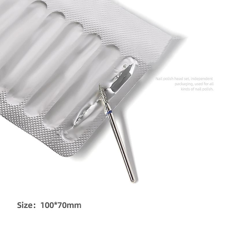 10pcs Nail Drill Bit Rotary Electric Milling Cutters for Pedicure and Manicure, Files Cuticle Burr Nail Tools Accessories