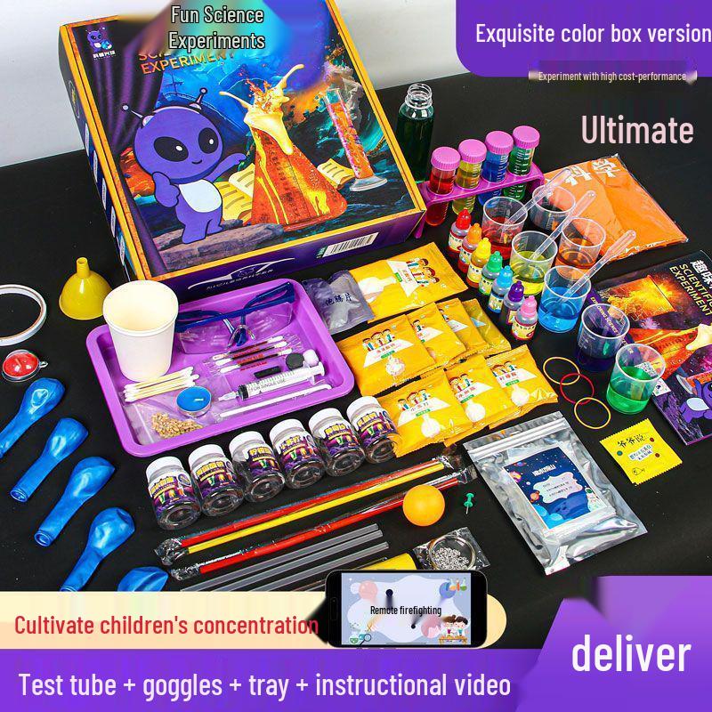 Набор для научных экспериментов STEM: Развивающие игрушки ручной работы для детей и студентов