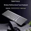 Ultra-Slim Mini Wireless Bluetooth Keyboard with Touchpad