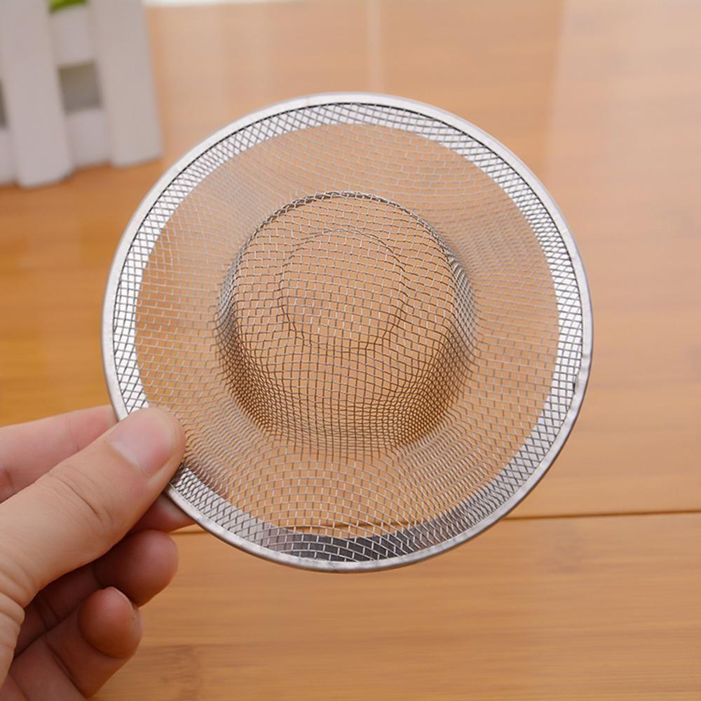 Kitchen New Hair Clean Up Shower Sewer Anti Clog Waste Catcher Mesh Trap Drain Filter Sink Strainer