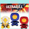 Плюшевая игрушка Ultrakill Милая мягкая кукла Мультяшная игра Периферия Комната Подарок Декор