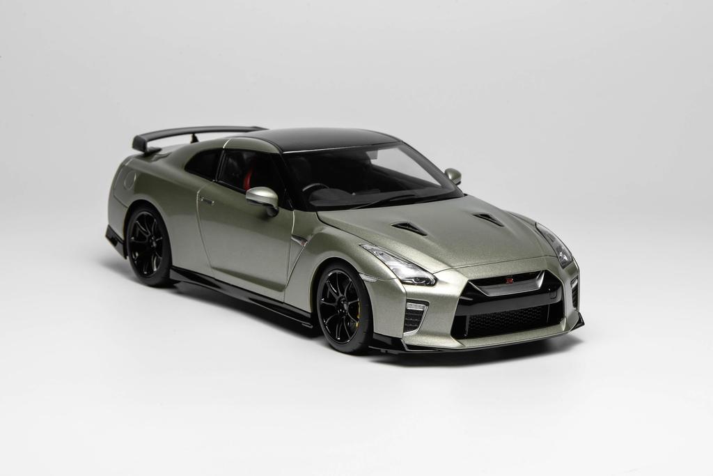 FREESTYLE MOTORHELIX Масштаб Nissan Track Edition Разработано NISMO 2022 Millennium Jade Готовая модель M83515 1/18 GT-R (Р35) T-Spec