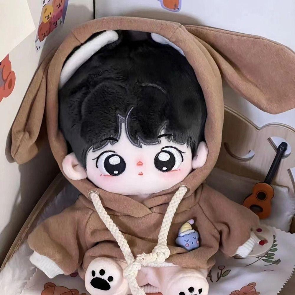 With Hat Handmade Hoodies Doll Outfits  20cm Cotton Dolls/1/12 BJD Dolls/1/11 1/12 OB11 Dolls