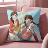 3-Gatsu No L-Lions Cushion Cover Multi-Scene Pillow Cover for Home & Car - Reversible, Soft & Durable for Daily Use