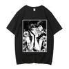 Cartoon Junji Ito Uzumaki T-Shirt Horror Japan Guro Funny Girl Anime High Quality Cotton T Shirt Gift Shirt