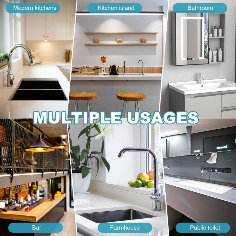 Silicone Kitchen Faucet Splash Guards Quick Dry Anti-splash Sink Splashing Guard Large Size Foldable Drain Tray Mat Sink