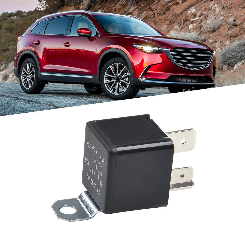 Сменное реле двигателя вентилятора автомобиля 12 В/24 В постоянного тока, 1 шт.