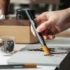 1 комплект очиститель для кофемолки с двойной головкой, алюминиевая щетка для чистки кофемашины эспрессо, бытовые принадлежности