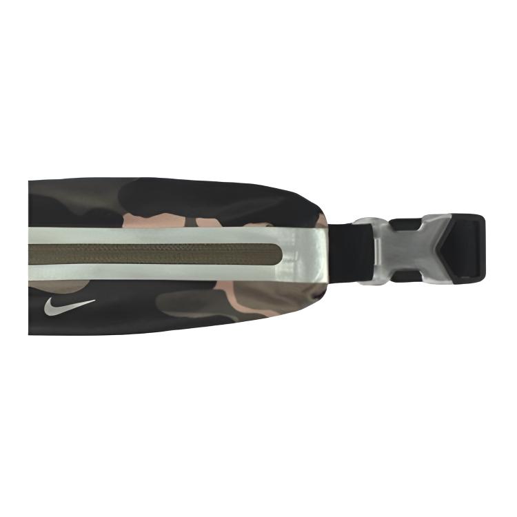 Nike Тонкая поясная сумка для бега 2.0 Тканевая поясная сумка Унисекс Кобальтово-синий Черный Серебристый CN0231