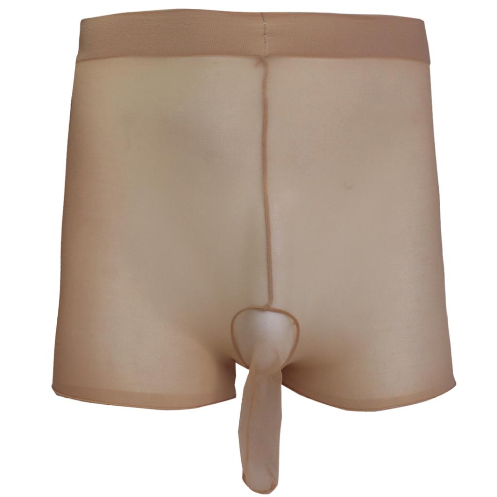 Мужчины Женщины Тонкие Дышащие Чулки Колготки Белье Тонкое Нижнее Белье Шорты Брюки