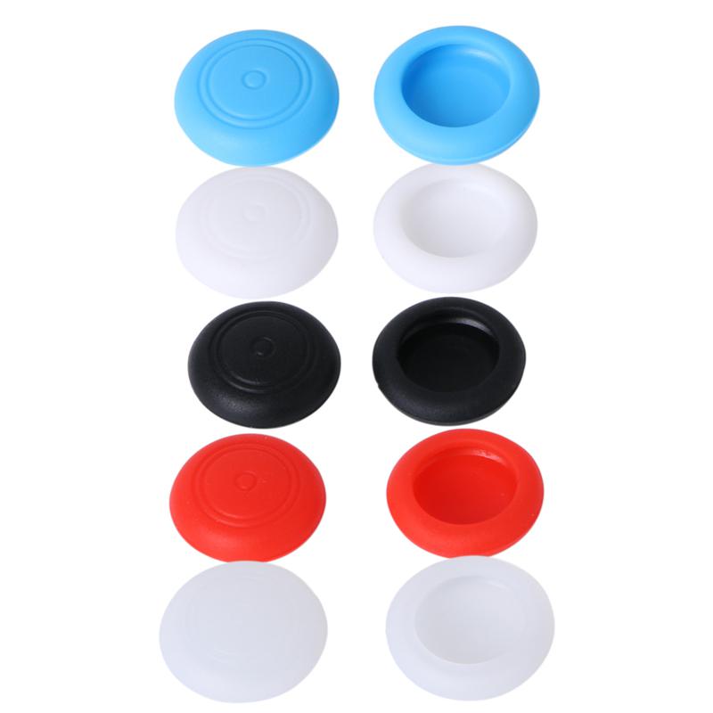 New 2Pcs Joystick Cap Silicone Analog Thumbstick Button Cover For Nintendo Switch